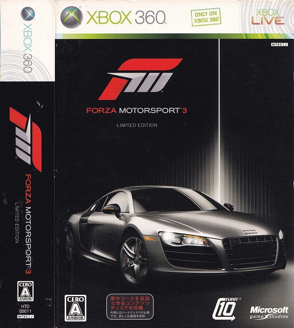 	Forza Motorsport 3 Ultimate Edition	
